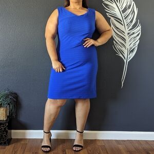 Ronni Nicole Royal Blue Dress